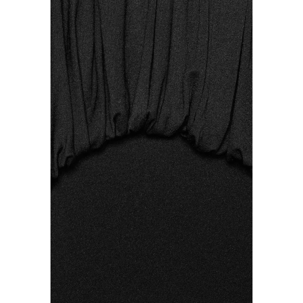 CHATS by C.Dam Mayer Dress in Black, view 5