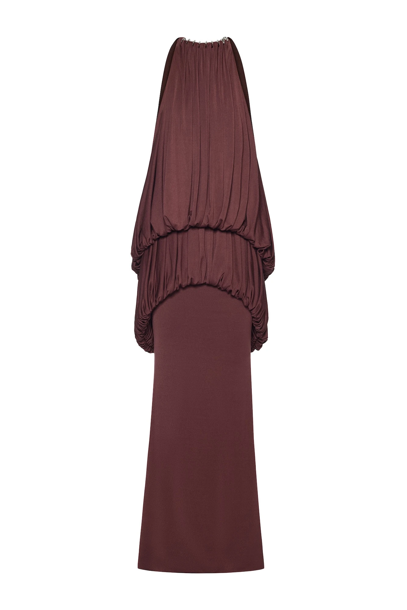CHATS by C.Dam Mayer Dress in Dark Burgundy CHATS by C.Dam Mayer Dress in Dark Burgundy