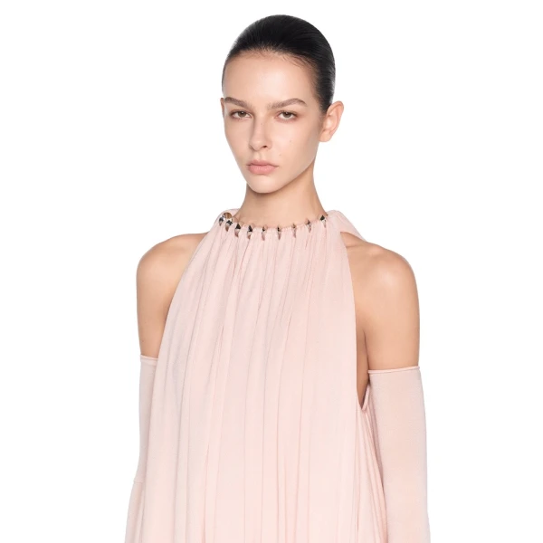 CHATS by C.Dam Mayer Dress in Spanish Pink, view 4