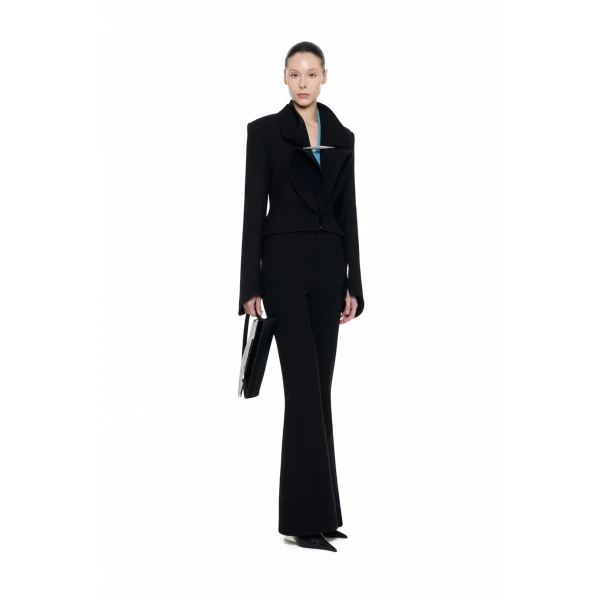 CHATS by C.Dam Miram Trousers in Black, view 2
