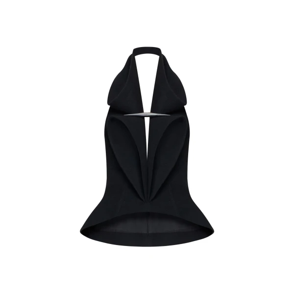 Mizar Halter Top in Black