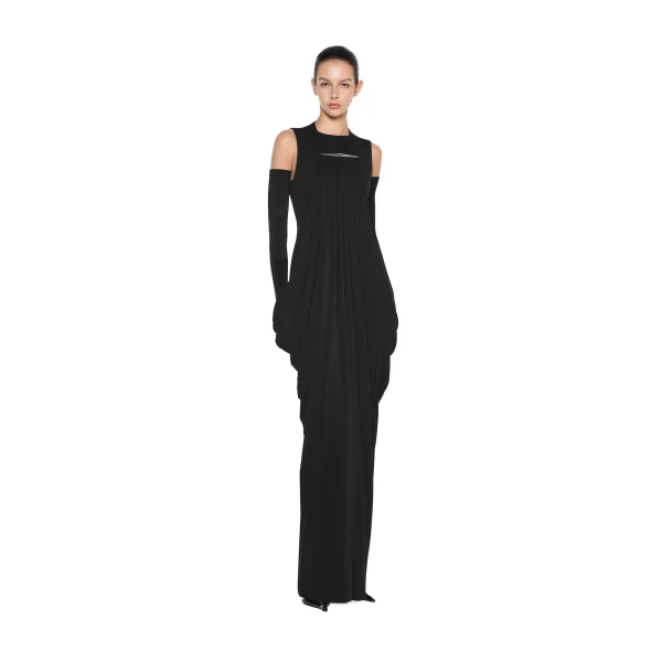 CHATS by C.Dam Noor Dress in Black, view 2