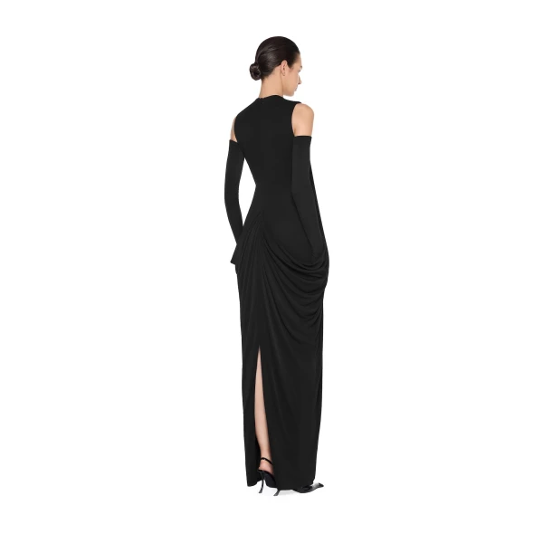 CHATS by C.Dam Noor Dress in Black, view 3