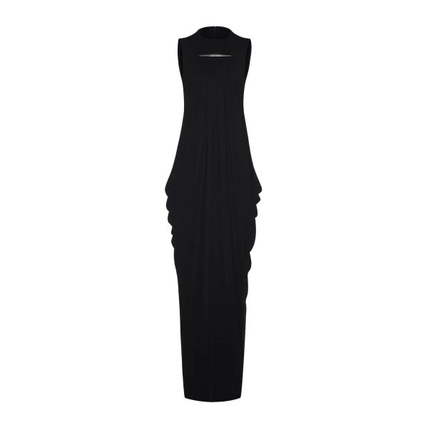 CHATS by C.Dam Noor Dress in Black