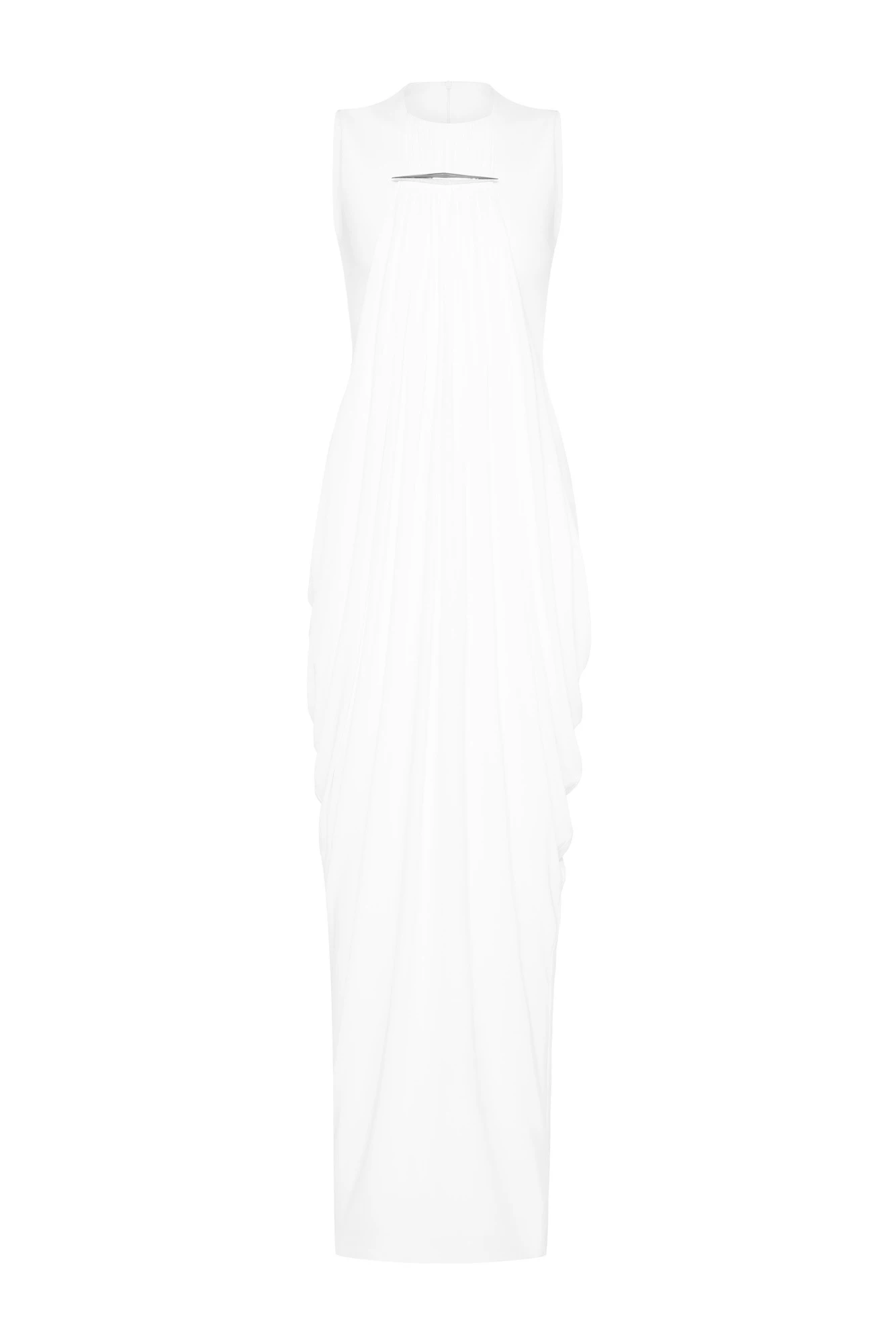 CHATS by C.Dam Noor Dress in White CHATS by C.Dam Noor Dress in White