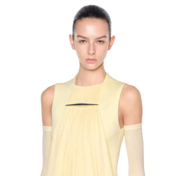 CHATS by C.Dam Noor Dress in Yellow, view 4