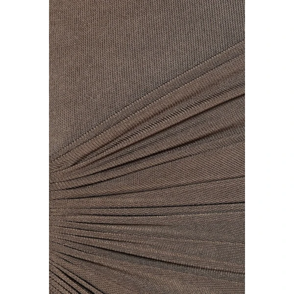 CHATS by C.Dam Rachel Dress in Brown, view 5