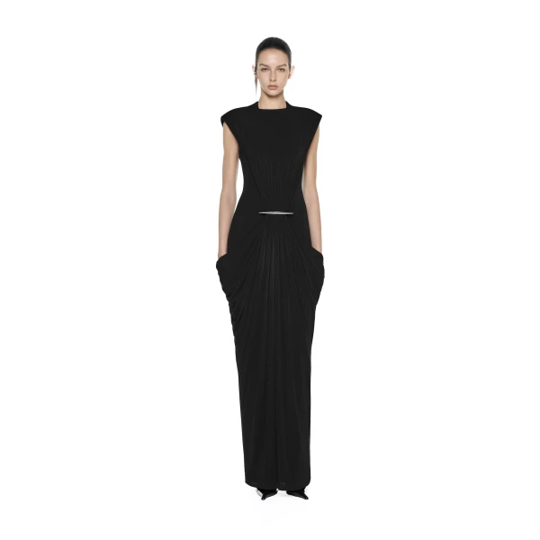 CHATS by C.Dam Rita Dress in Black, view 2