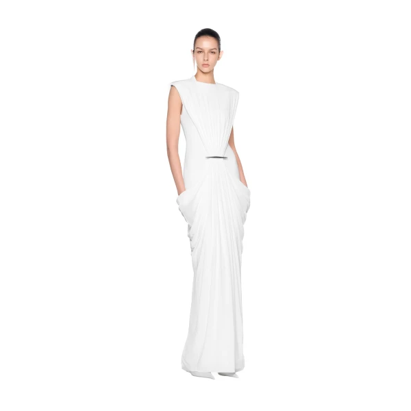 CHATS by C.Dam Rita Dress in White, view 2