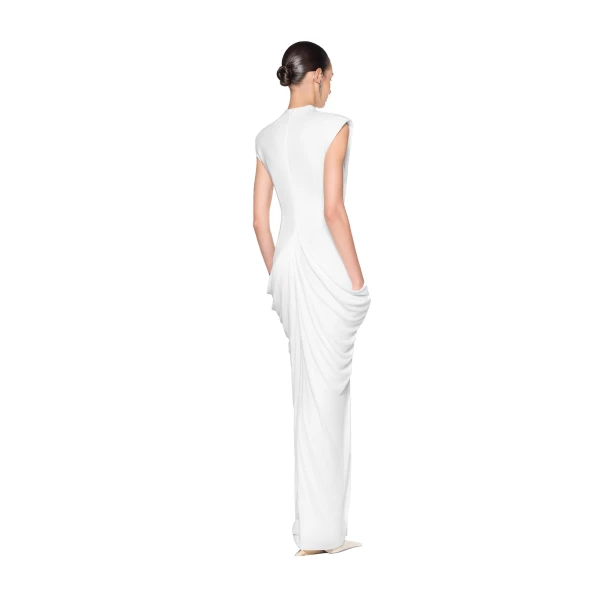 CHATS by C.Dam Rita Dress in White, view 3