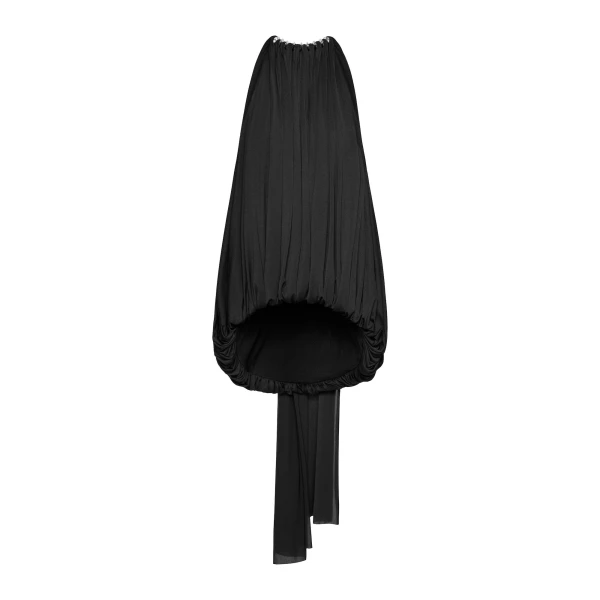 Rosalind Top and Skirt Set in Black