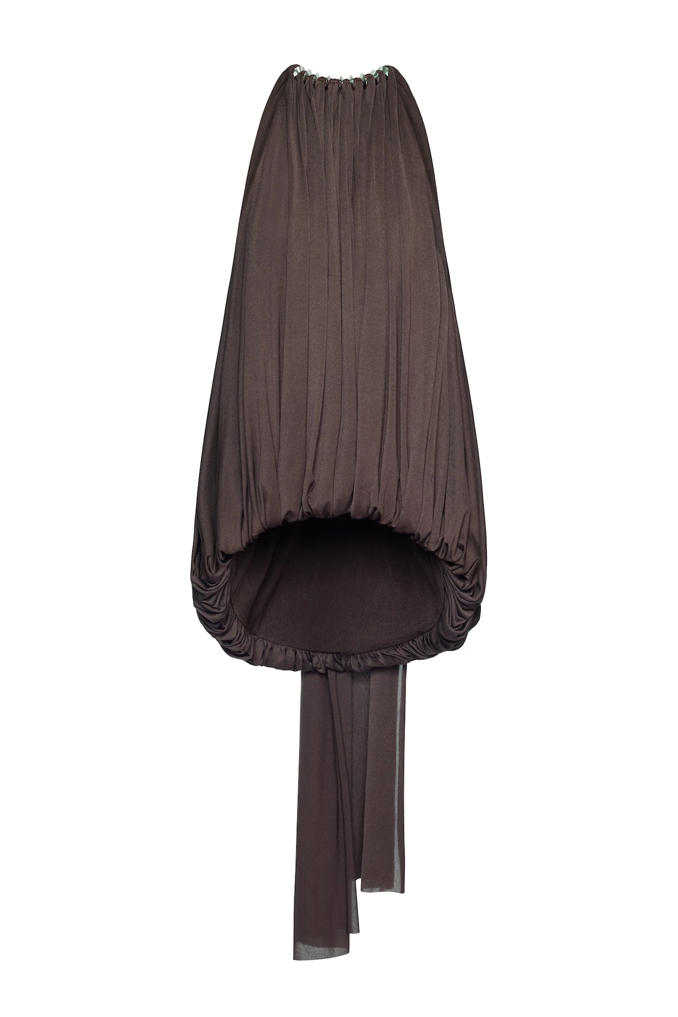 CHATS by C.Dam Rosalind Top and Skirt Set in Brown CHATS by C.Dam Rosalind Top and Skirt Set in Brown