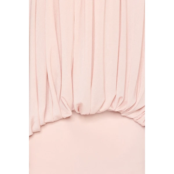 CHATS by C.Dam Rosalind Top and Skirt Set in Spanish Pink, view 6