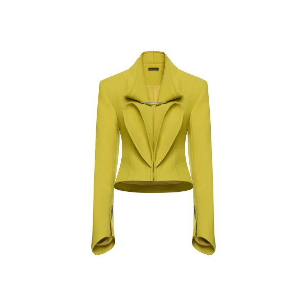 Sagitta Blazer in Chartreuse Green