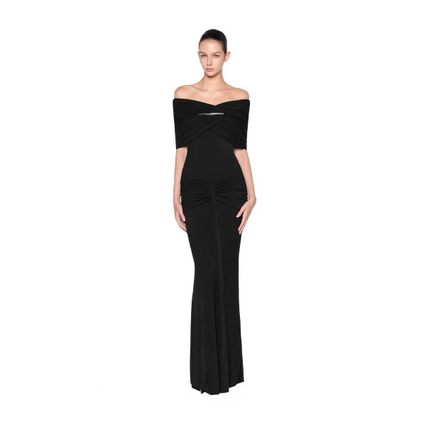 CHATS by C.Dam Sarah Dress in Black, view 2