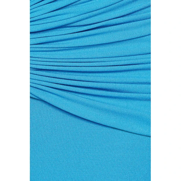 CHATS by C.Dam Sarah Dress in Cerulean Blue, view 5