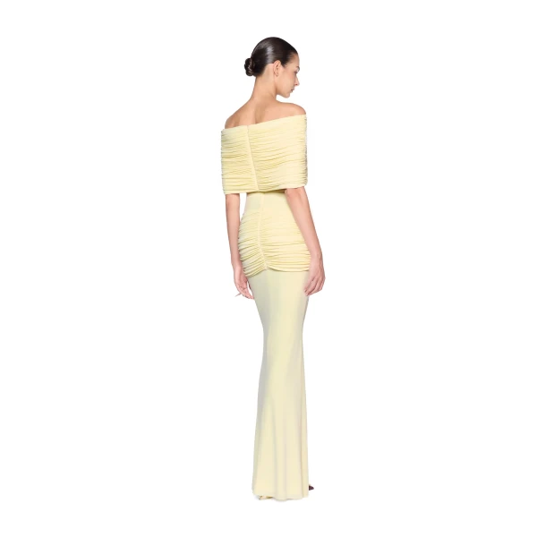 CHATS by C.Dam Sarah Dress in Yellow, view 3