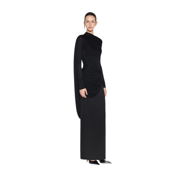 CHATS by C.Dam Selma Dress in Black, view 2