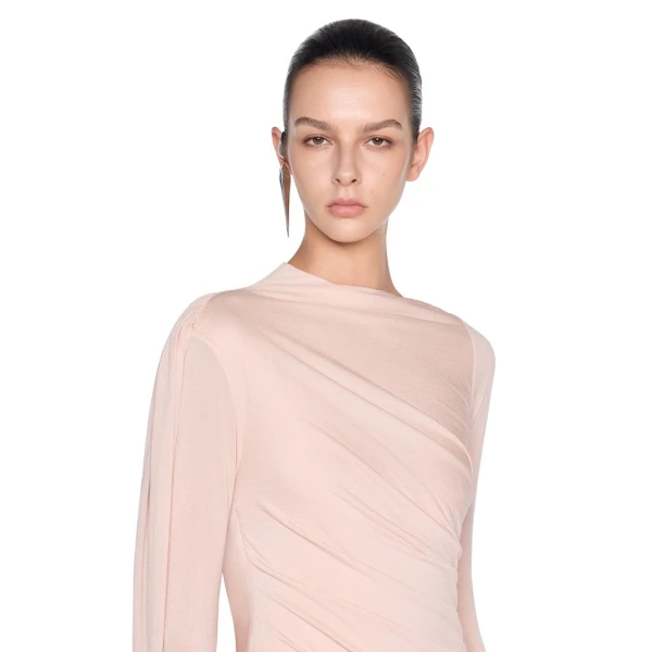 CHATS by C.Dam Selma Dress in Spanish Pink, view 4
