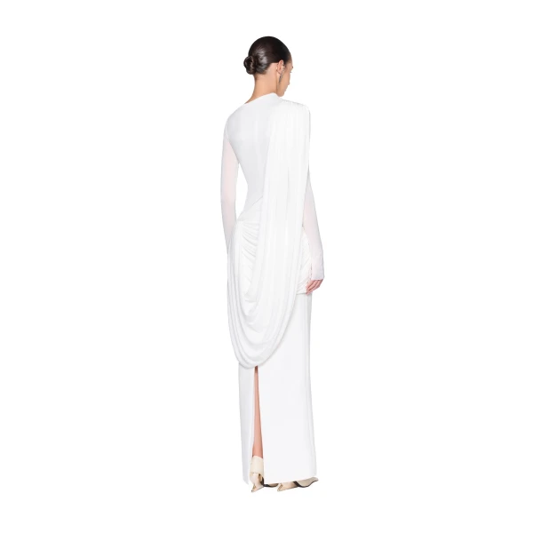 CHATS by C.Dam Selma Dress in White, view 3