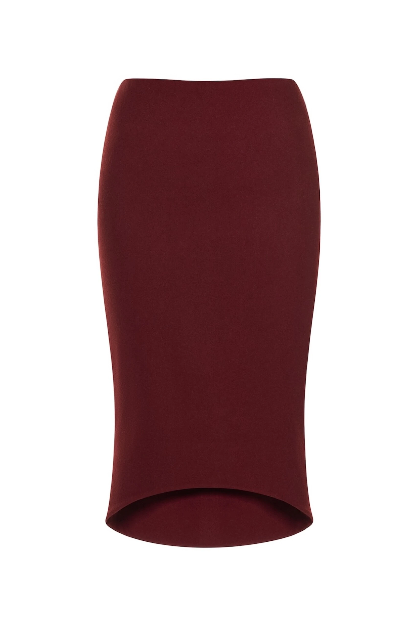 CHATS by C.Dam Sham Skirt in Maroon Red CHATS by C.Dam Sham Skirt in Maroon Red