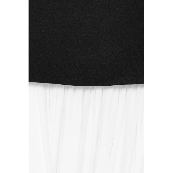 CHATS by C.Dam Shirley Dress in Black and White, view 5