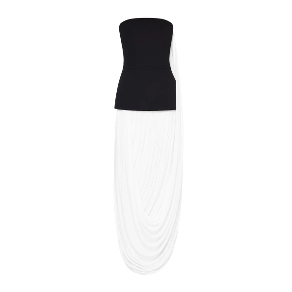 Shirley Dress in Black and White
