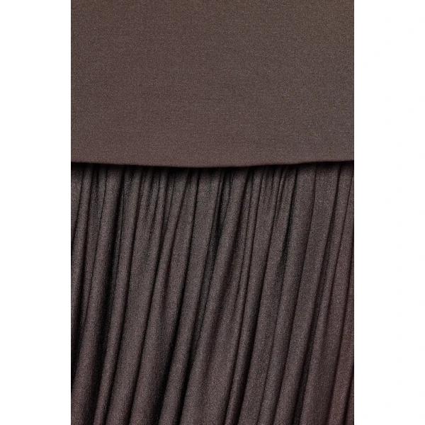 CHATS by C.Dam Shirley Dress in Brown, view 5