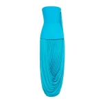 CHATS by C.Dam Shirley Dress in Cerulean Blue
