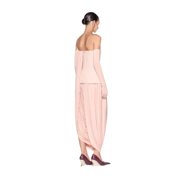 CHATS by C.Dam Shirley Dress in Spanish Pink, view 3