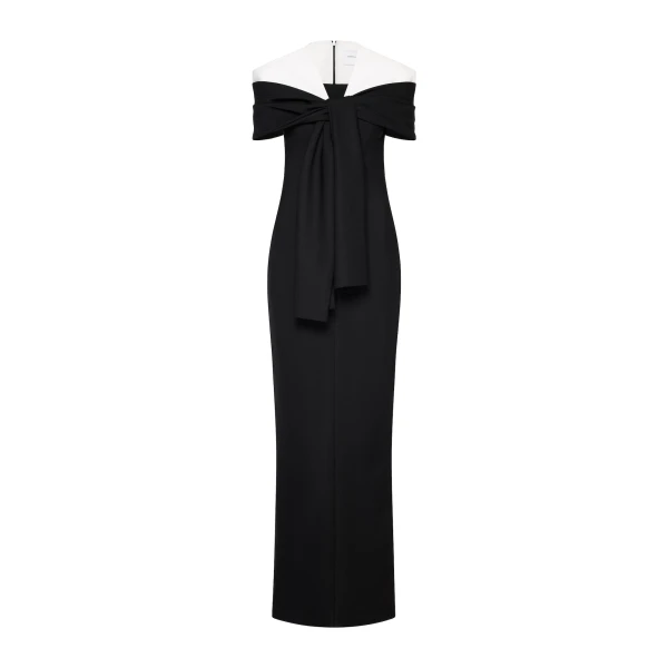 Sophie Dress in Black and White