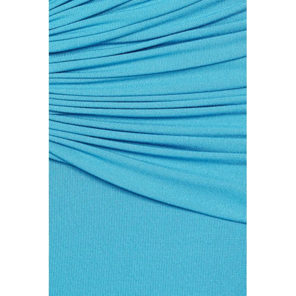 CHATS by C.Dam Virginia Dress in Cerulean Blue, view 5