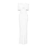 CHATS by C.Dam Virginia Dress in White