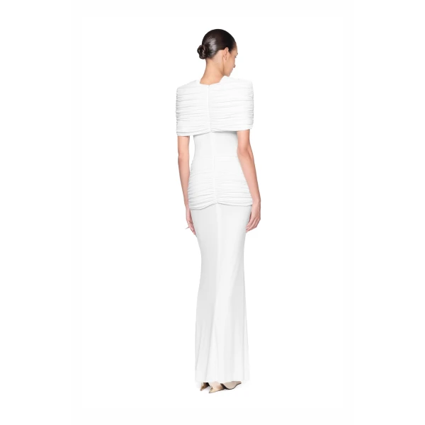 CHATS by C.Dam Virginia Dress in White, view 3