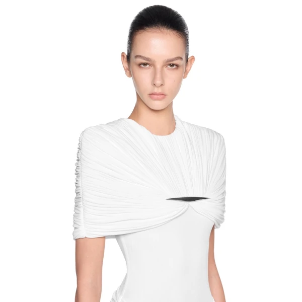 CHATS by C.Dam Virginia Dress in White, view 4