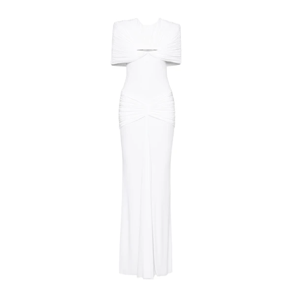 CHATS by C.Dam Virginia Dress in White