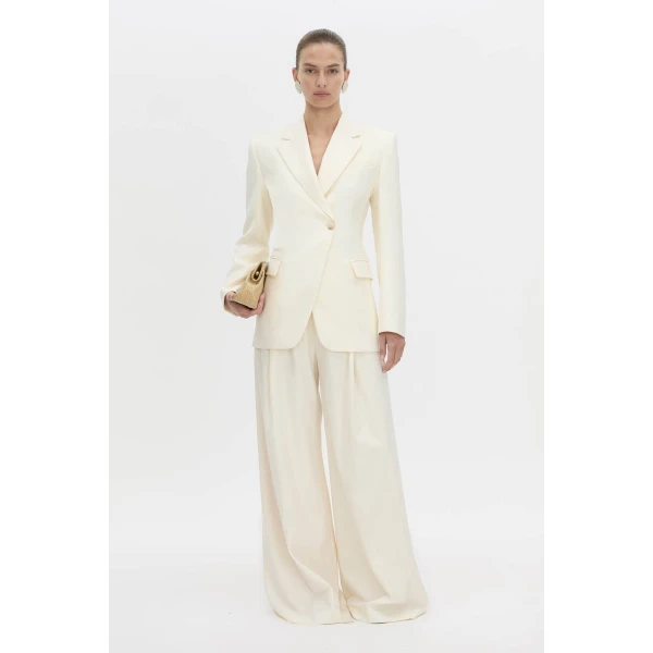 Camilla and Marc Chase Blazer in Cream, view 2 | Blazers | Luxury Shoes 