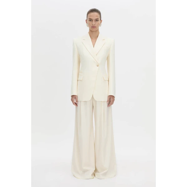 Camilla and Marc Chase Blazer in Cream, view 4 | Blazers | Luxury Shoes 