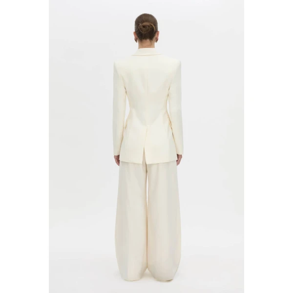 Camilla and Marc Chase Blazer in Cream, view 6 | Blazers | Luxury Shoes 