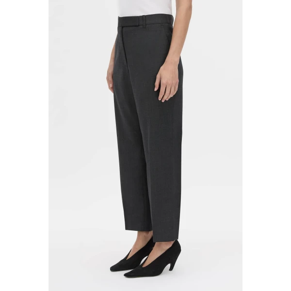 Camilla and Marc Emika Pant in Charcoal, view 3 | Tailored pants | Luxury Shoes 