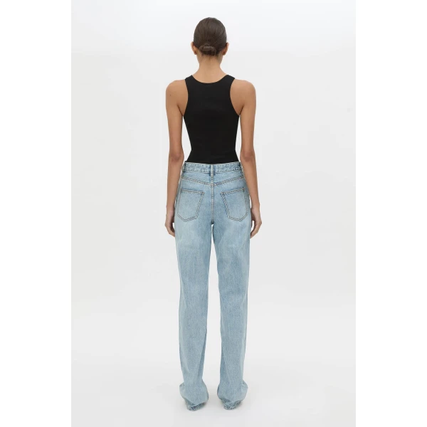 Camilla and Marc Manuela Denim Jean in Light Vintage Blue, view 6 | Denim | Luxury Shoes 