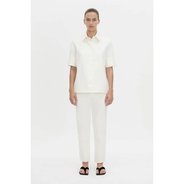 Camilla and Marc Myles Denim Jean in Salt, view 4 | Denim | Luxury Shoes 