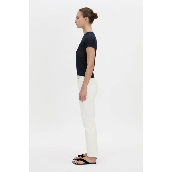 Camilla and Marc Myles Denim Jean in Salt, view 6 | Denim | Luxury Shoes 