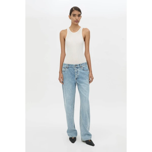 Camilla and Marc Noa Denim Jean in Light Vintage Blue, view 2 | Denim | Luxury Shoes 