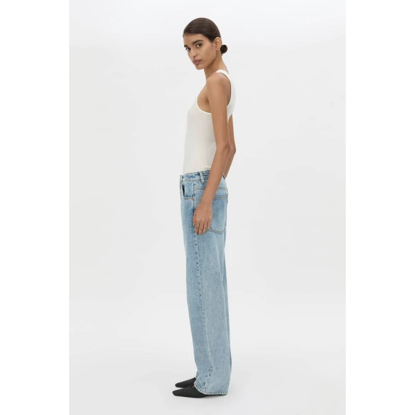Camilla and Marc Noa Denim Jean in Light Vintage Blue, view 5 | Denim | Luxury Shoes 