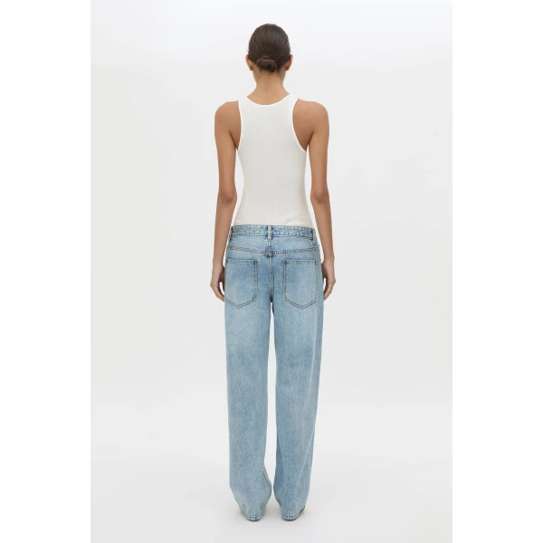 Camilla and Marc Noa Denim Jean in Light Vintage Blue, view 6 | Denim | Luxury Shoes 