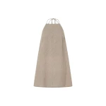 Camilla and Marc Phostre Halter Mini Dress in Sand | Mini Dresses | Luxury Shoes 