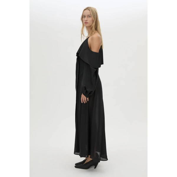 Camilla and Marc Rene Maxi Dress in Black, view 4 | Maxi Dresses | Luxury Shoes 