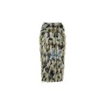 Camilla and Marc Reni Midi Skirt in Navy Multi | Midi Skirts | Luxury Shoes 