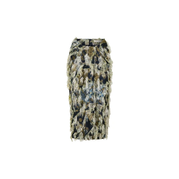 Reni Midi Skirt in Navy Multi